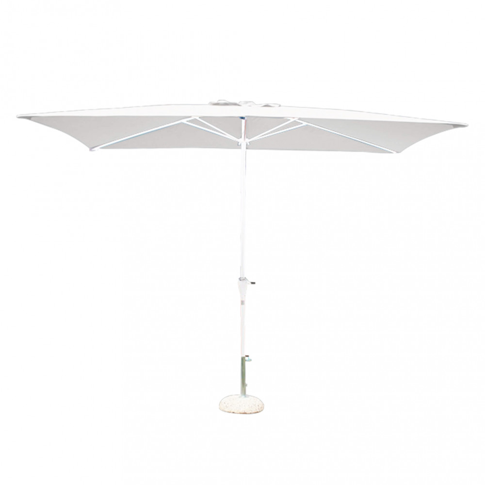 OMBRELLONE POLY ECO 2 X 3 BIANCO