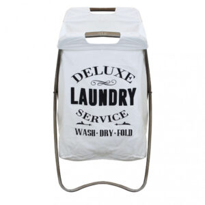 PORTA BIANCHERIA IN FERRO E STOFFA GILBERT