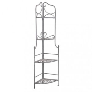 ÉTAGÈRE CHARLOTTE 4 PIANI BIANCO OSSIDATO