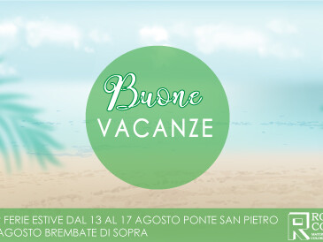 chiusura estiva rota commerciale 2025 , estate 2025