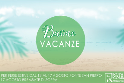 chiusura estiva rota commerciale 2025 , estate 2025