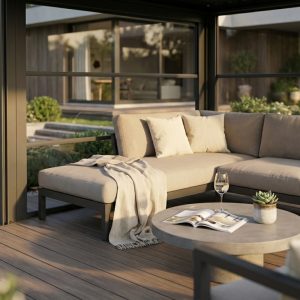 LATERALE PVC TRASPARENTE PER LATO DA 3 M PERGOLA BIOCLIMATICA