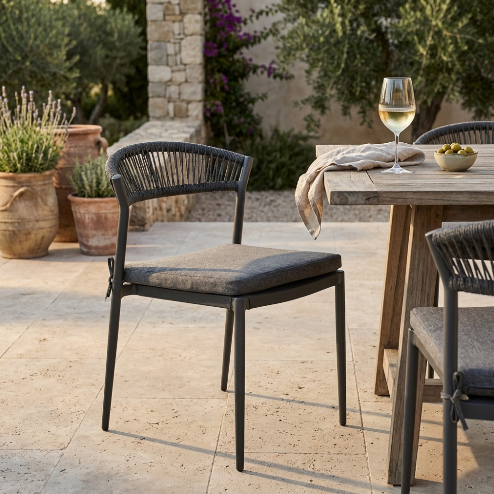 SEDIA CORRIENTES C/CUSCINI IMPILABILE