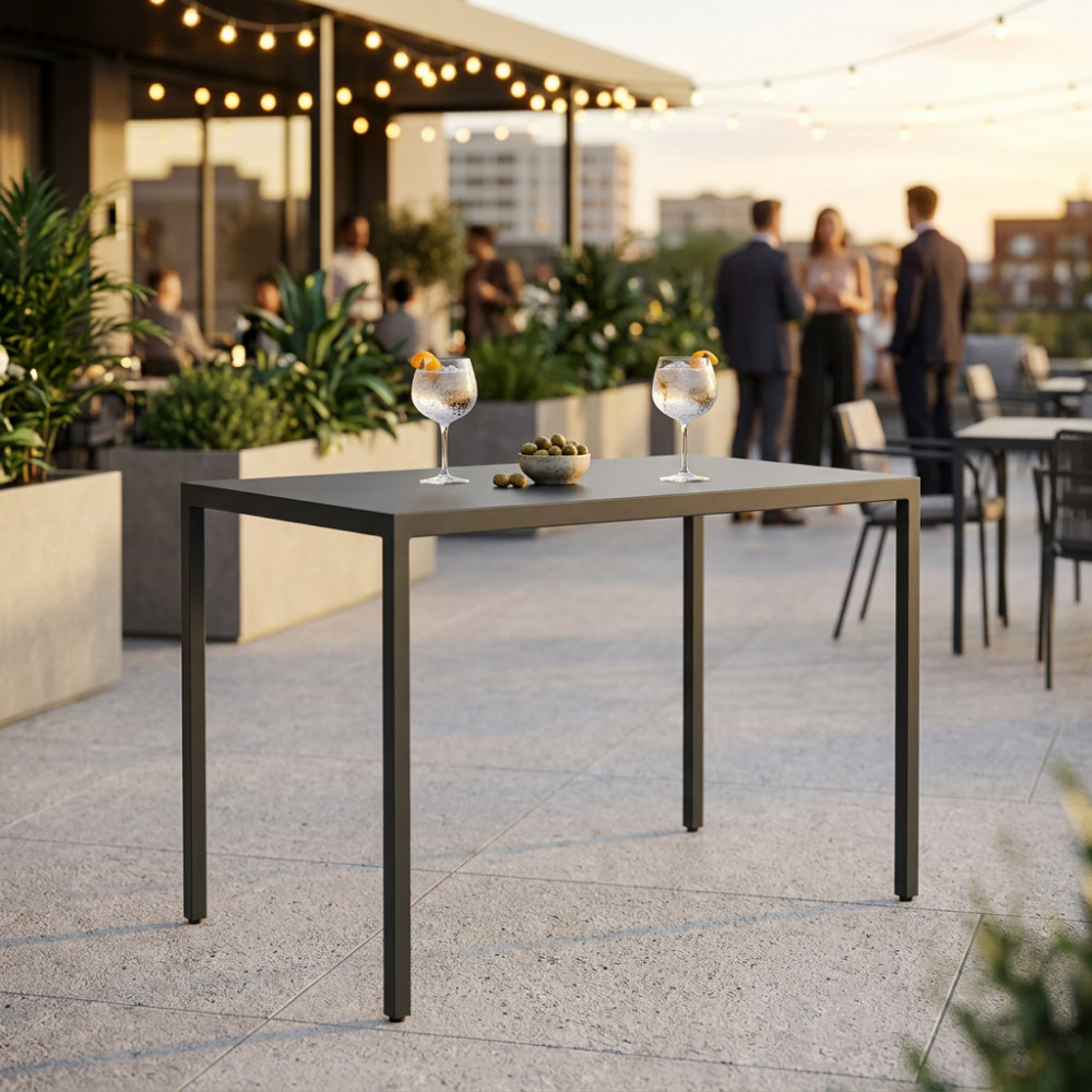 TAVOLO AUTOLIVELLANTE 60 X 80 H110 ANTRACITE