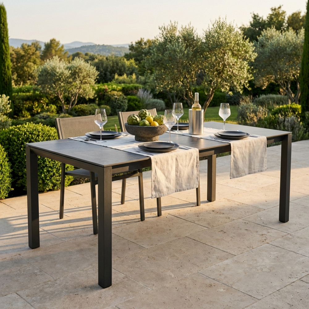 TAVOLO FREEPORT 180/240 X 90