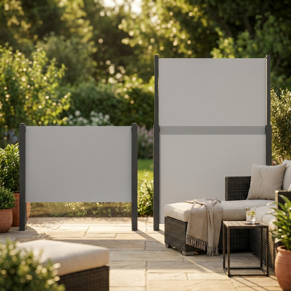 FRANGIVENTO IN VETRO ELEVABILE PERGOLA BIOCLIMATICA