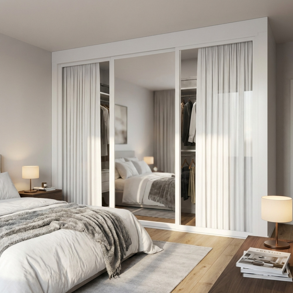 TENDA DA INTERNO PER LATO DA 4 M PERGOLA BIOCLIMATICA