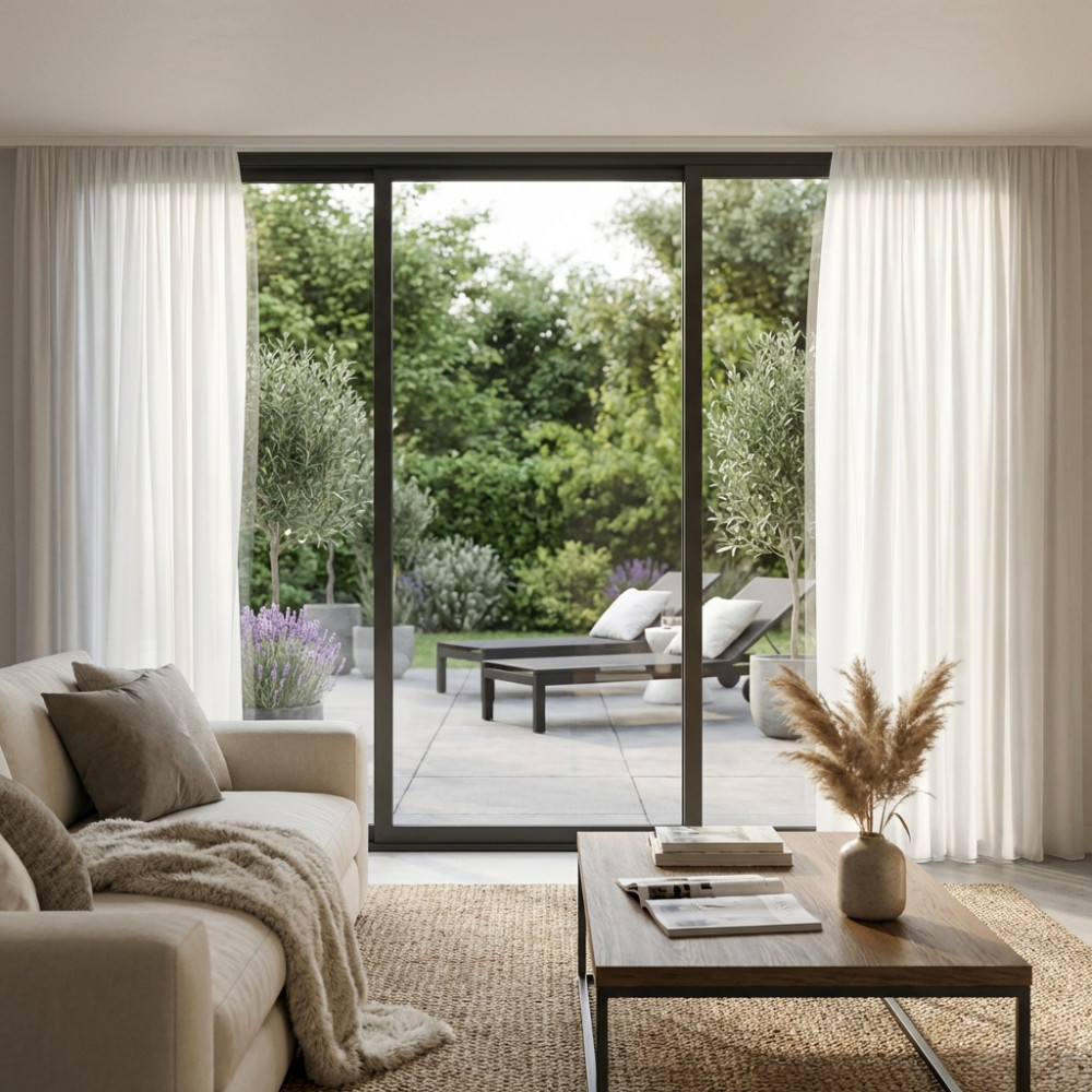 TENDA DA INTERNO PER LATO DA 3 M PERGOLA BIOCLIMATICA