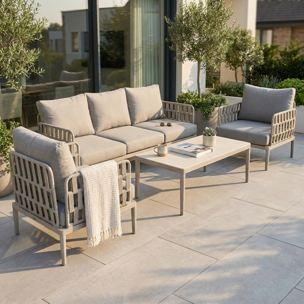 SALOTTO SAINT JOHN 3 P C/CUSCNI EFFETTO LEGNO