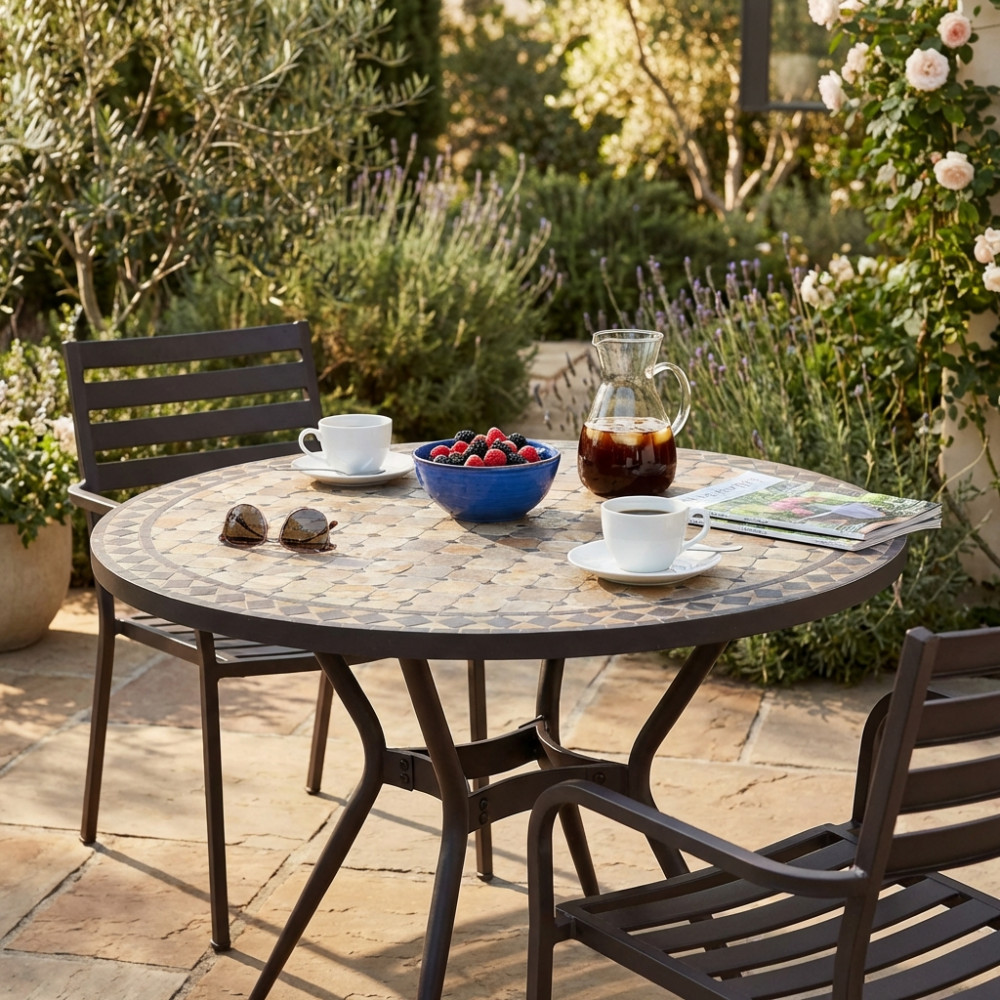 TAVOLO ROTONDO DIONISIO Ø 110