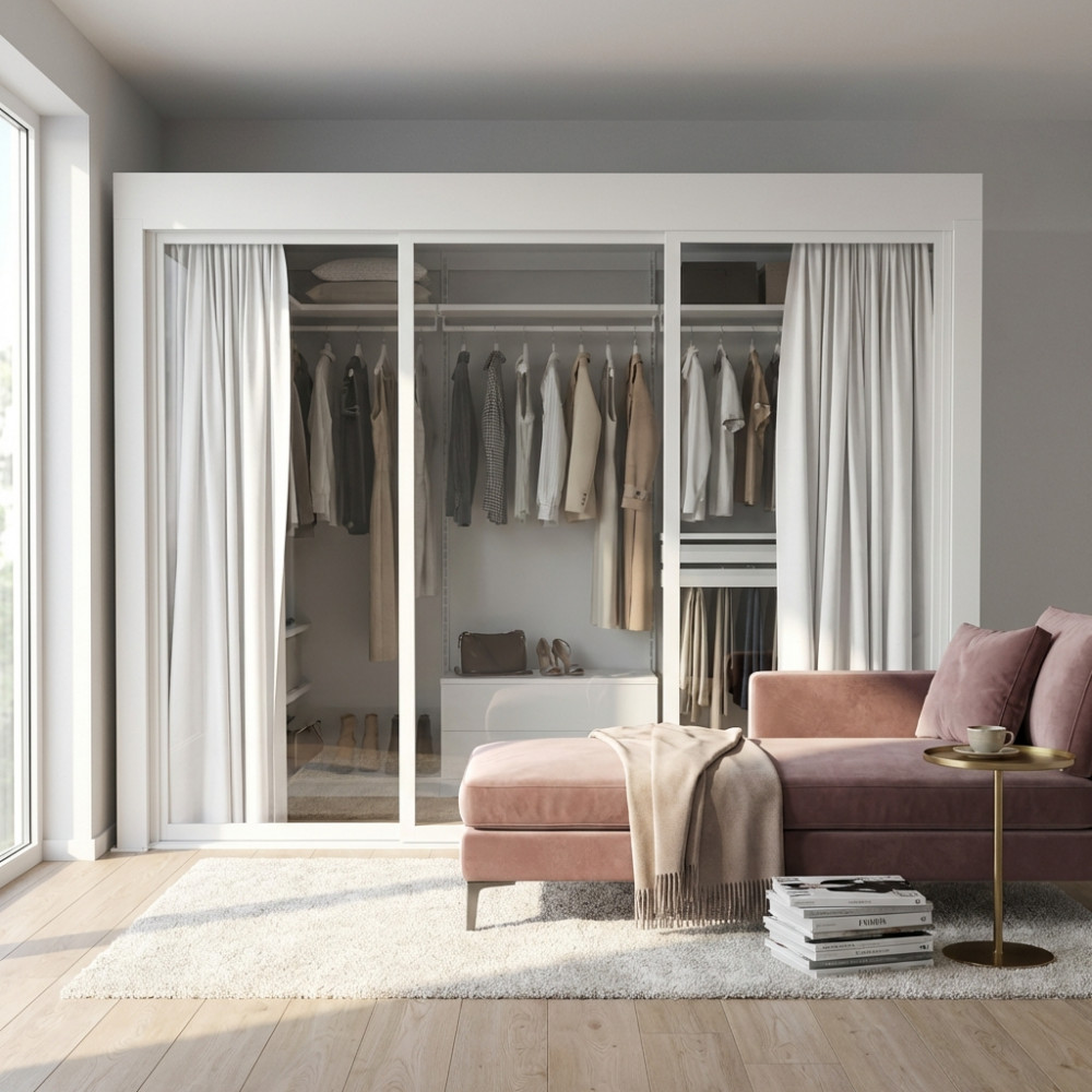 TENDA DA INTERNO PER LATO DA 3 M PERGOLA BIOCLIMATICA