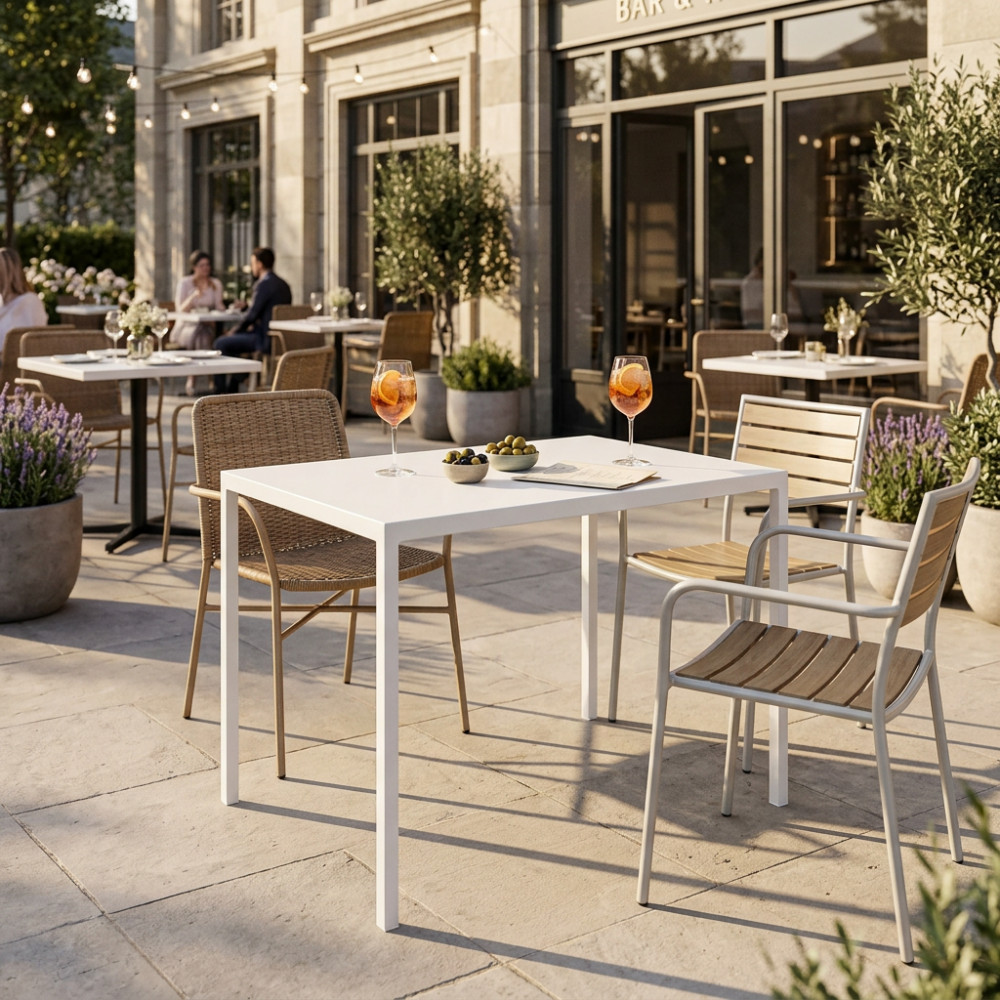 TAVOLO AUTOLIVELLANTE 60 X 80 BIANCO