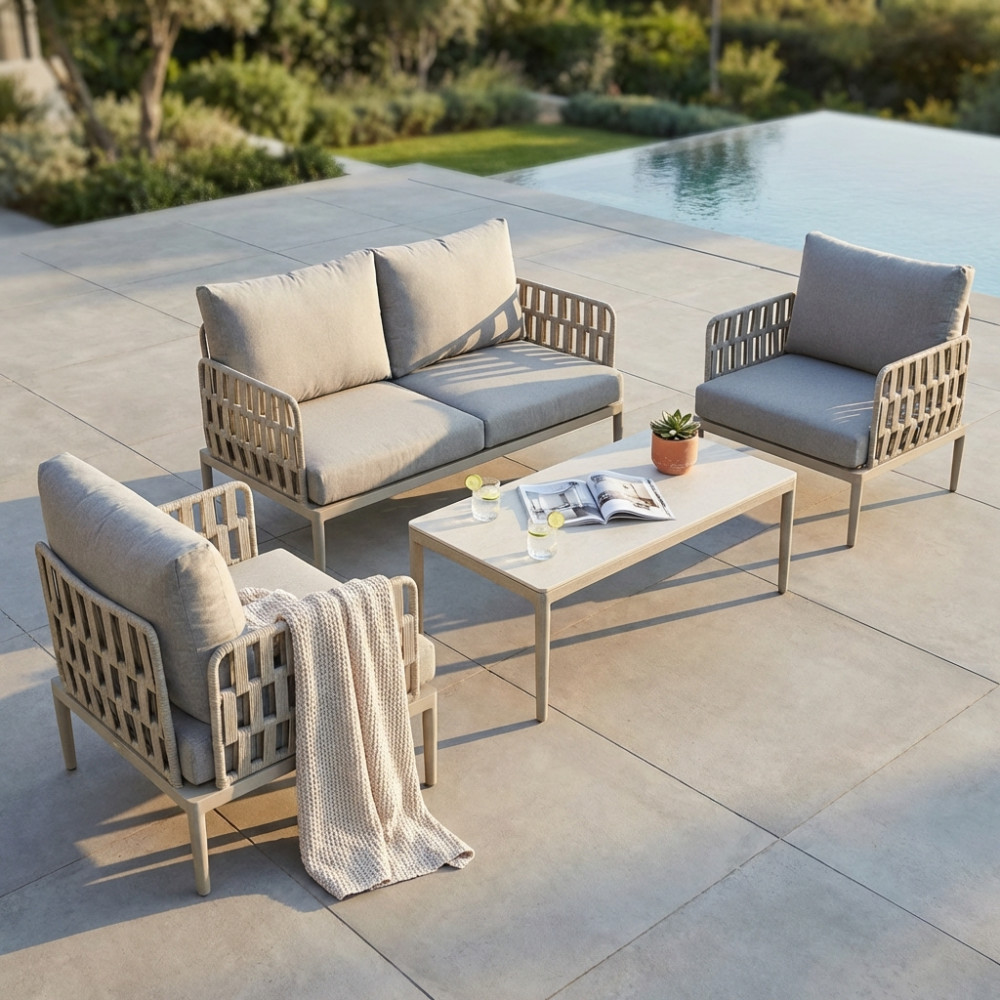 SALOTTO SAINT JOHN 2 P C/CUSCNI EFFETTO LEGNO