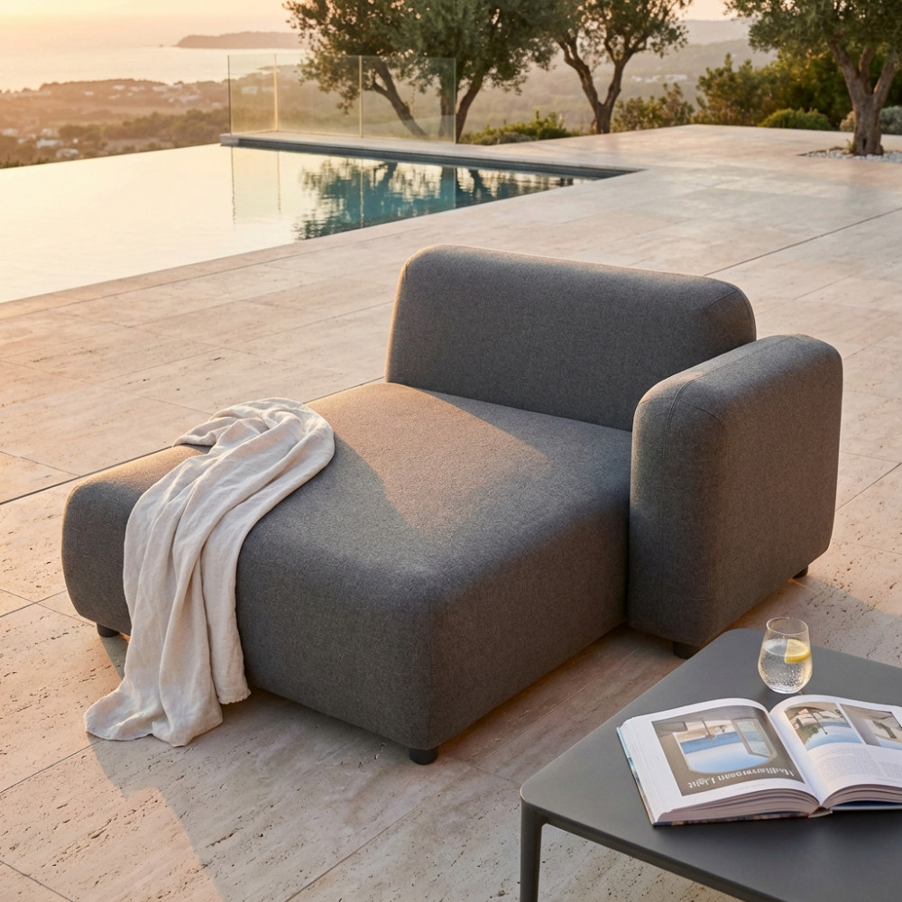 CHAISE LONGUE TUCUMÁN C/CUSCINI