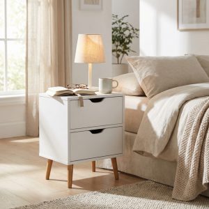 COMODINO AMOS BIANCO