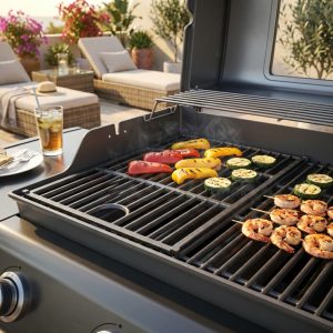 GRIGLIA PICCOLA IN GHISA PER BARBECUE MAINE