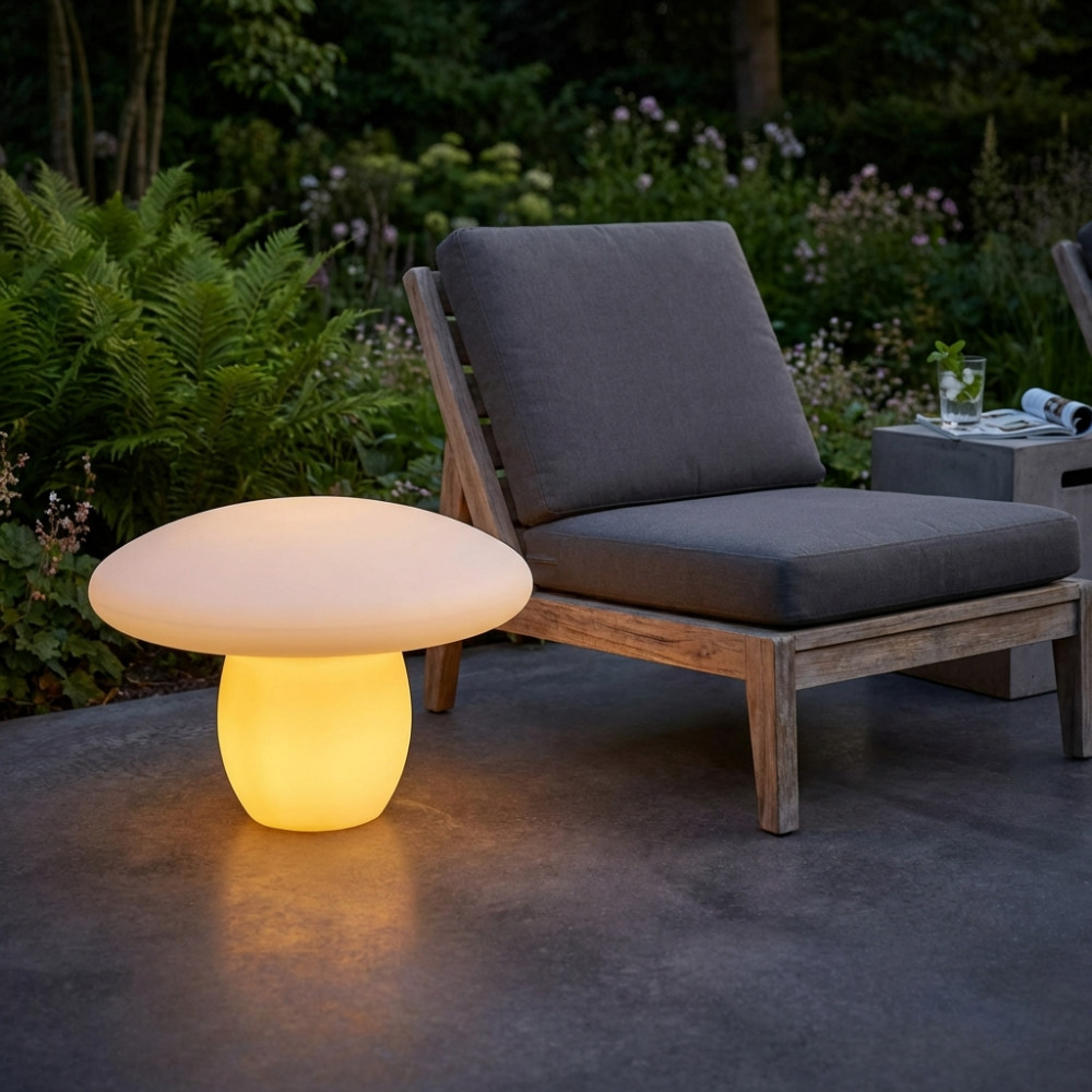 FUNGHETTO LUMINOSO GRANDE OCTANS