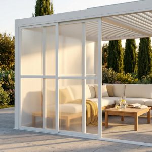 LATERALE POLICARBONATO PER LATO DA 3 M PERGOLA BIOCLIMATICA