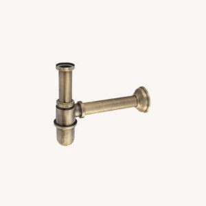 sifone ottone brunito , sifone a bottiglia ottone brunito, accessori per fontane, fpnatne Bergamo, fontane, giardinaggio, giardinaggio, Rota Commerciale Bergamo