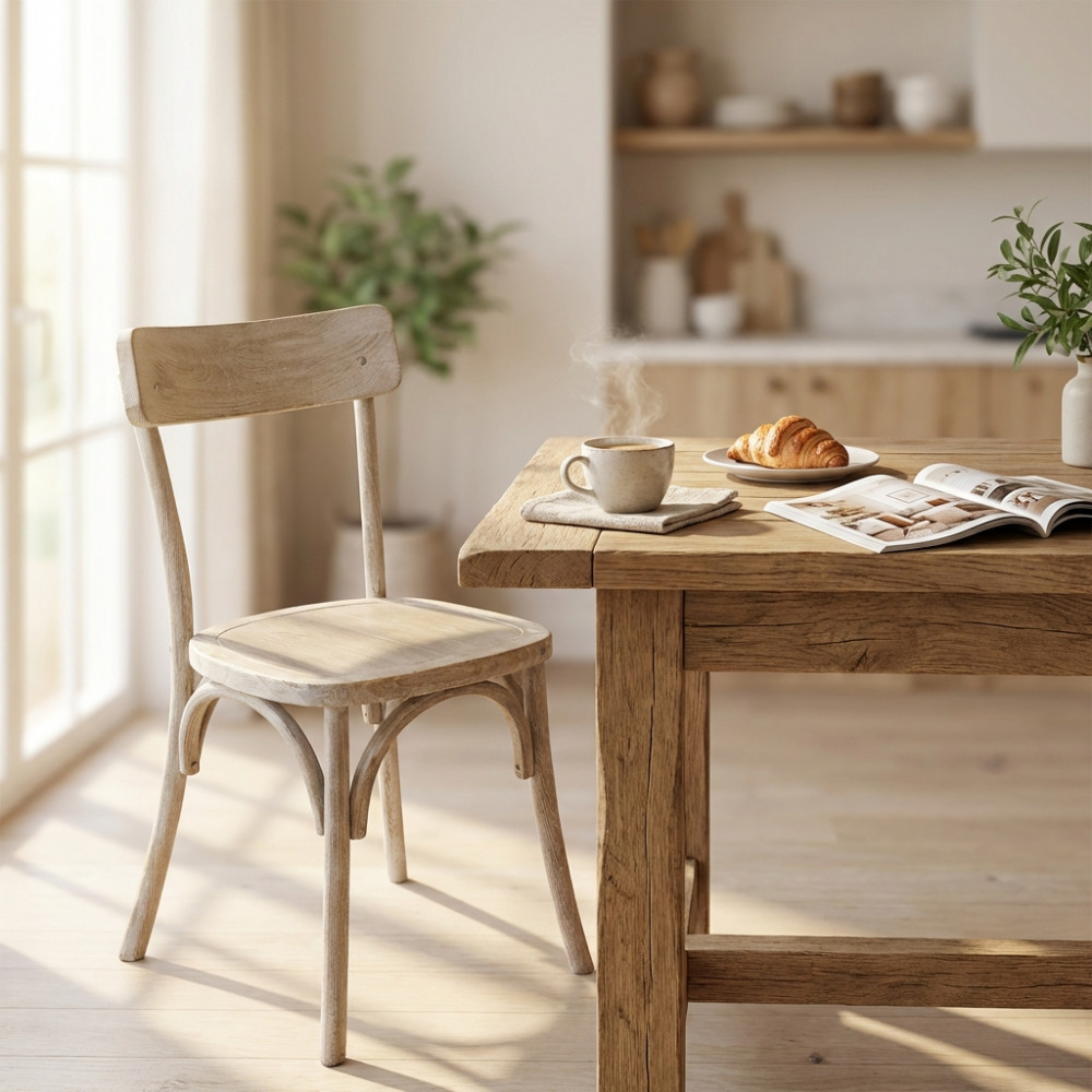 SEDIA POLLY NATURALE