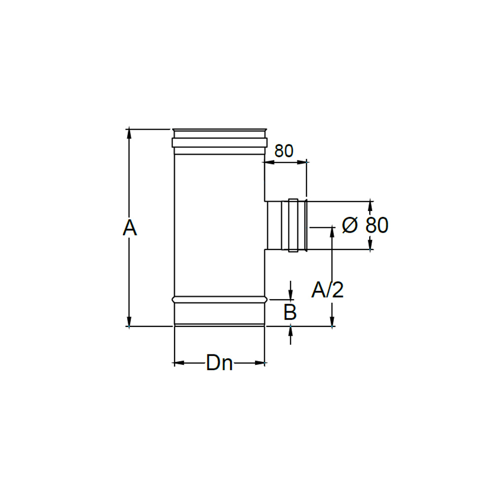 raccordo retto a 90° CON RIDOTTO D. 80 femmina per canna fumaria acciaio inox scorrevole , materiali bergamo, tubi acciaio per camini, canna fumaria acciaio inox, tubi acciaio inox camini, tubi per stufe al pellet acciaio inox, rota commerciale Bergamo, materiali edili Bergamo