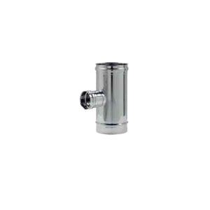 raccordo retto a 90° CON RIDOTTO D. 80 femmina per canna fumaria acciaio inox scorrevole , materiali bergamo, tubi acciaio per camini, canna fumaria acciaio inox, tubi acciaio inox camini, tubi per stufe al pellet acciaio inox, rota commerciale Bergamo, materiali edili Bergamo